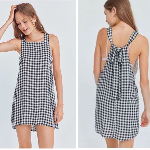 Cooperative Dresses & Skirts - UO Cooperative Gingham Apron Mini Dress